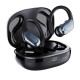 Casti Wireless fara fir Zennic® GoMax, Design Sport, Bluetooth 5.1, Rezistenta la Apa IPX6, Eliminare Zgomot, Afisaj LED, Microfoane HD, Autonomie 60h, Resigilat Casti Wireless fara fir Zennic® GoMax Resigilat