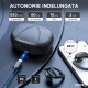 Casti Wireless fara fir Zennic® GoMax, Design Sport, Bluetooth 5.1, Rezistenta la Apa IPX6, Eliminare Zgomot, Afisaj LED, Microfoane HD, Autonomie 60h, Resigilat Casti Wireless fara fir Zennic® GoMax Resigilat
