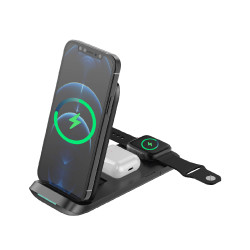 Incarcator Wireless 3 in 1 Zennic® Incarcator Wireless 3 in 1 Zennic®