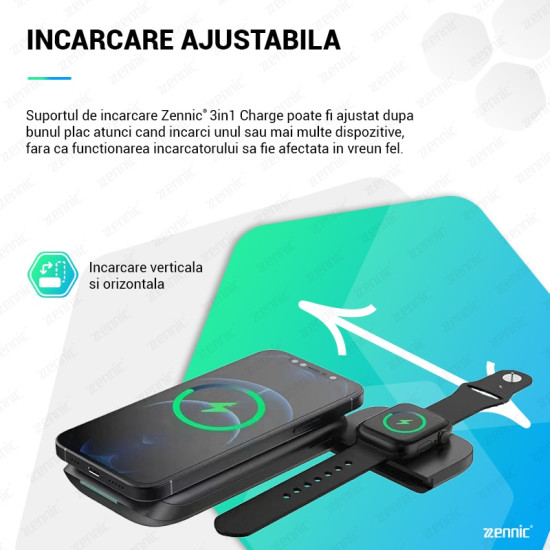Incarcator Wireless Zennic® Încărcătoare Wireless Incarcator Wireless Zennic® Încărcătoare Wireless