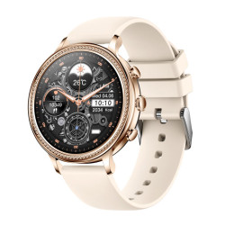 Ceas Smartwatch si Bratara Fitness 2in1, Zennic® Infinity Pink