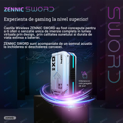 Casti gaming wireless ZENNIC® Sword 